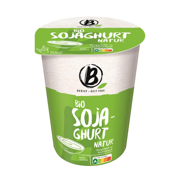 Jogurt sojowy naturalny BIO 500g Berief