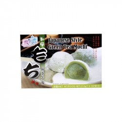 Ciasteczka mochi z zieloną herbatą 210g Yuki&Love