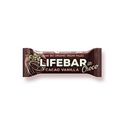Baton kakao z wanilią bezglutenowy 40g Lifebar